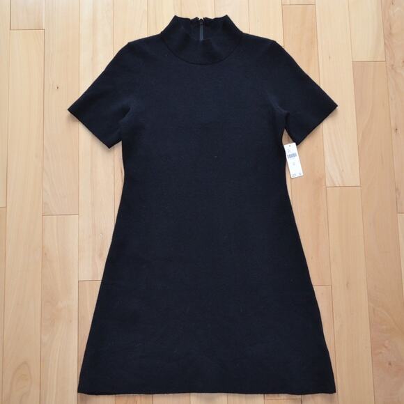 Anthropologie Dresses & Skirts - NWT Anthropologie The Nina Short-Sleeve Mock-Neck Mod Mini Dress Size XS